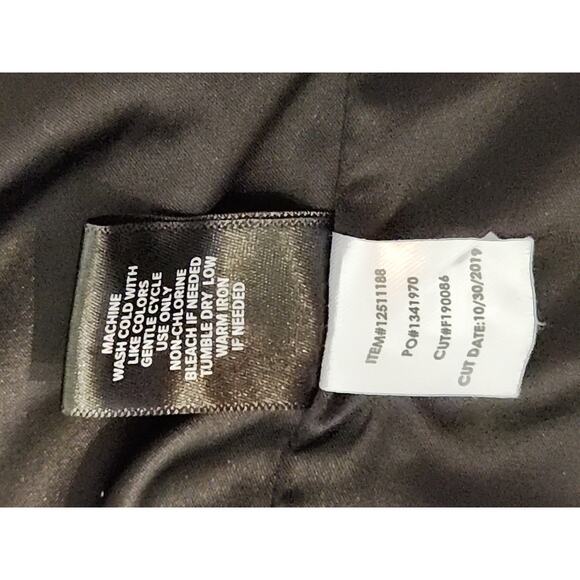 Torrid Plus 3 3X Black Stripe Crepe Open Front Blazer Hi-Low Hem Business Career - Picture 6 of 7